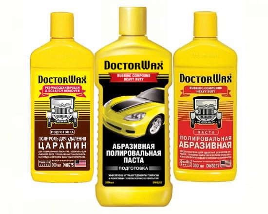 Абразивная полироль Doctor Wax