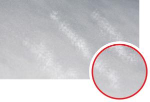 Полосы на "металлике"