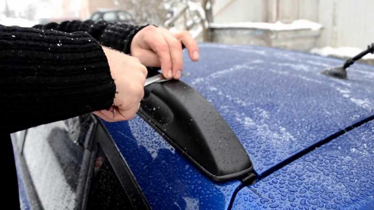 Установка рейлингов на крышу займет минимум времени