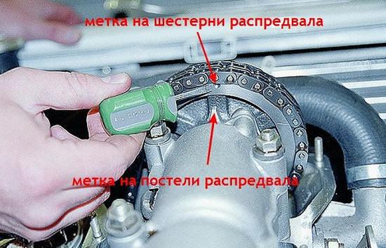 регулировка клапанов рейкой ваз 2106